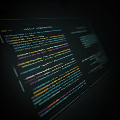 A close-up of high-end hardware lit by neon blue and purple tones.