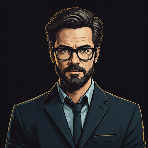 A monochrome portrait used as a creative leadership placeholder for Pexiny.