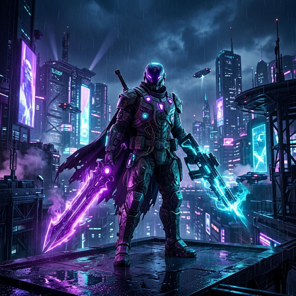 A futuristic mechanical interface glowing with cyan light.